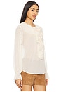 view 2 of 4 Mesha Top in Cream