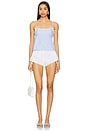 view 4 of 5 Lisa Babydoll Top in Blue Gingham
