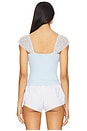 view 3 of 5 KENDALL トップ in Baby Blue