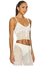 view 2 of 4 Vita Top in White