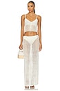 view 4 of 4 Vita Top in White