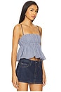 view 2 of 5 Bailey Cami Top in Navy Gingham