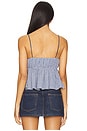 view 3 of 5 Bailey Cami Top in Navy Gingham