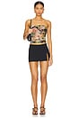 view 4 of 4 Everly Strapless Top in Floral