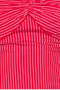 view 5 of 5 Mazzie Off Shoulder Top in Red Stripe
