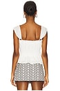 view 3 of 4 Tallulah Top in White