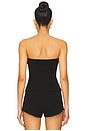 view 3 of 5 Karsi Strapless Top in Black