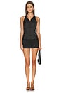 view 4 of 4 Lisseth Open Back Top in Black