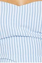 view 5 of 5 Etta Top in Blue Stripe