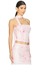 view 2 of 4 Nina Strapless Top in Pink Floral