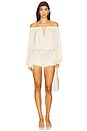 view 4 of 4 Davina Off Shoulder Top in Nude