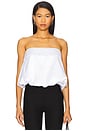 view 1 of 4 Jaclyn Strapless Top in White