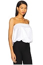 view 2 of 4 Jaclyn Strapless Top in White