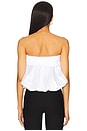 view 3 of 4 Jaclyn Strapless Top in White