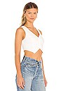 view 2 of 4 Ciara Vest Top in White