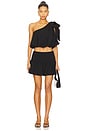 view 5 of 5 Lara Asymmetrical Top in Black