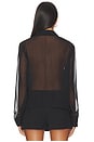 view 3 of 4 Cinrella Sheer Top in Black