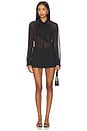 view 4 of 4 Cinrella Sheer Top in Black