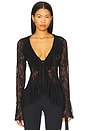 view 1 of 4 Alisia Top in Black Lace