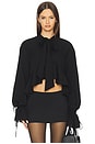 Hope Tie Front Blouse