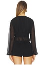 view 3 of 4 Sofia Top in Black in Bblack
