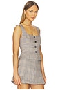 view 2 of 5 JULIETA トップ in Grey Plaid