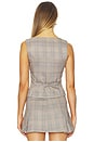 view 3 of 5 JULIETA トップ in Grey Plaid