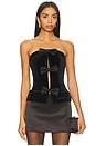 view 1 of 4 Mariah Strapless Top in Black