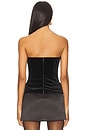view 3 of 4 Mariah Strapless Top in Black