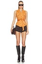 view 4 of 4 ТОП AALIYAH in Tan