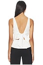 view 4 of 5 Jaden Tie Top in White