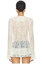 view 3 of 4 Alisia Top in Cream Lace