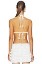 view 3 of 5 Leigh Halter Top in White