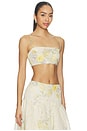 view 2 of 4 Carson Top in Yellow Floral
