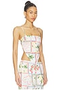 view 2 of 4 Kialana Cami Top in White Multi