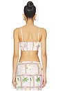 view 3 of 4 Kialana Cami Top in White Multi