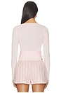 view 4 of 4 Calico Knit Top in Baby Pink