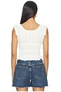 view 3 of 4 Kristie Ruched Top in White