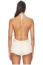 view 3 of 5 Alice Tie Front Top in Ivory