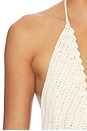 view 5 of 5 Alice Tie Front Top in Ivory