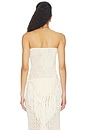 view 3 of 4 Arna Strapless Crochet Top in Natural