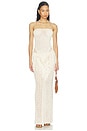 view 4 of 4 Arna Strapless Crochet Top in Natural