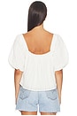 view 3 of 4 Janitra Top in White