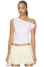 view 1 of 4 Neha Asymmetrical Top in White