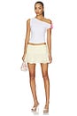 view 4 of 4 Neha Asymmetrical Top in White