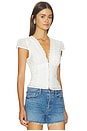 view 2 of 5 Divya Top in White