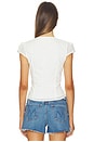 view 3 of 5 Divya Top in White