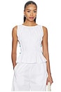 view 2 of 6 Nisha Top in White
