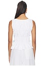 view 4 of 6 Nisha Top in White