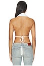view 3 of 4 Allura Halter Top in Ivory